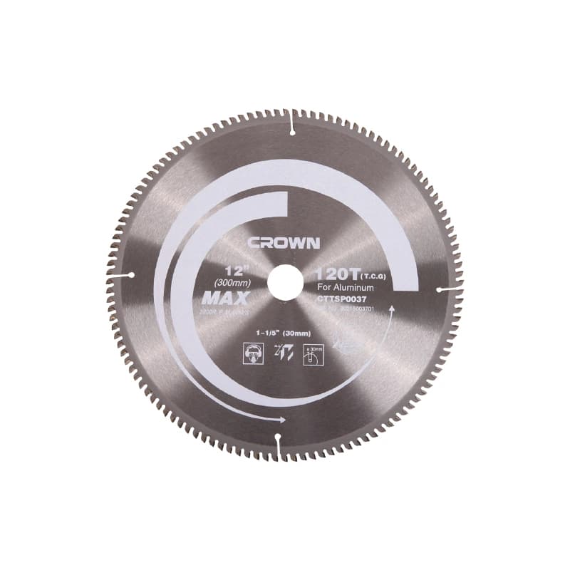 Диск пильный по металлу (алюминий) D255x30/25,4/20x80T CROWN CTTSP0044