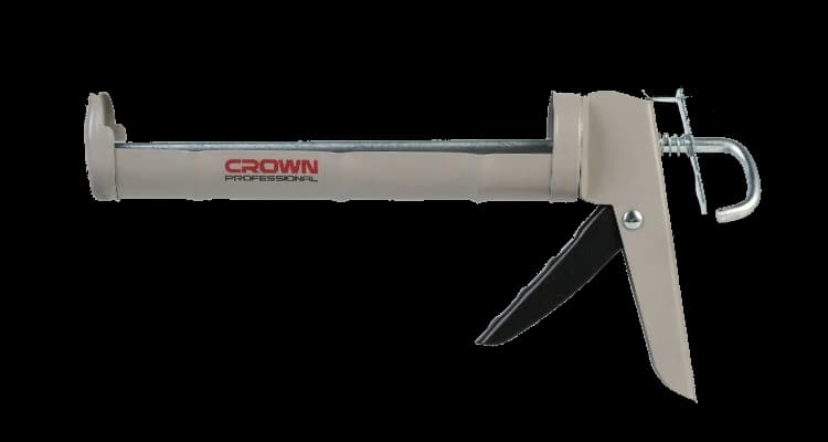 Пистолет открытый для герметиков 9" - 230мм D51мм/1мм CROWN CPHGN-BDC09