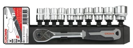 Набор насадок 1/2" 11 шт. CROWN CPHSW-RXA12