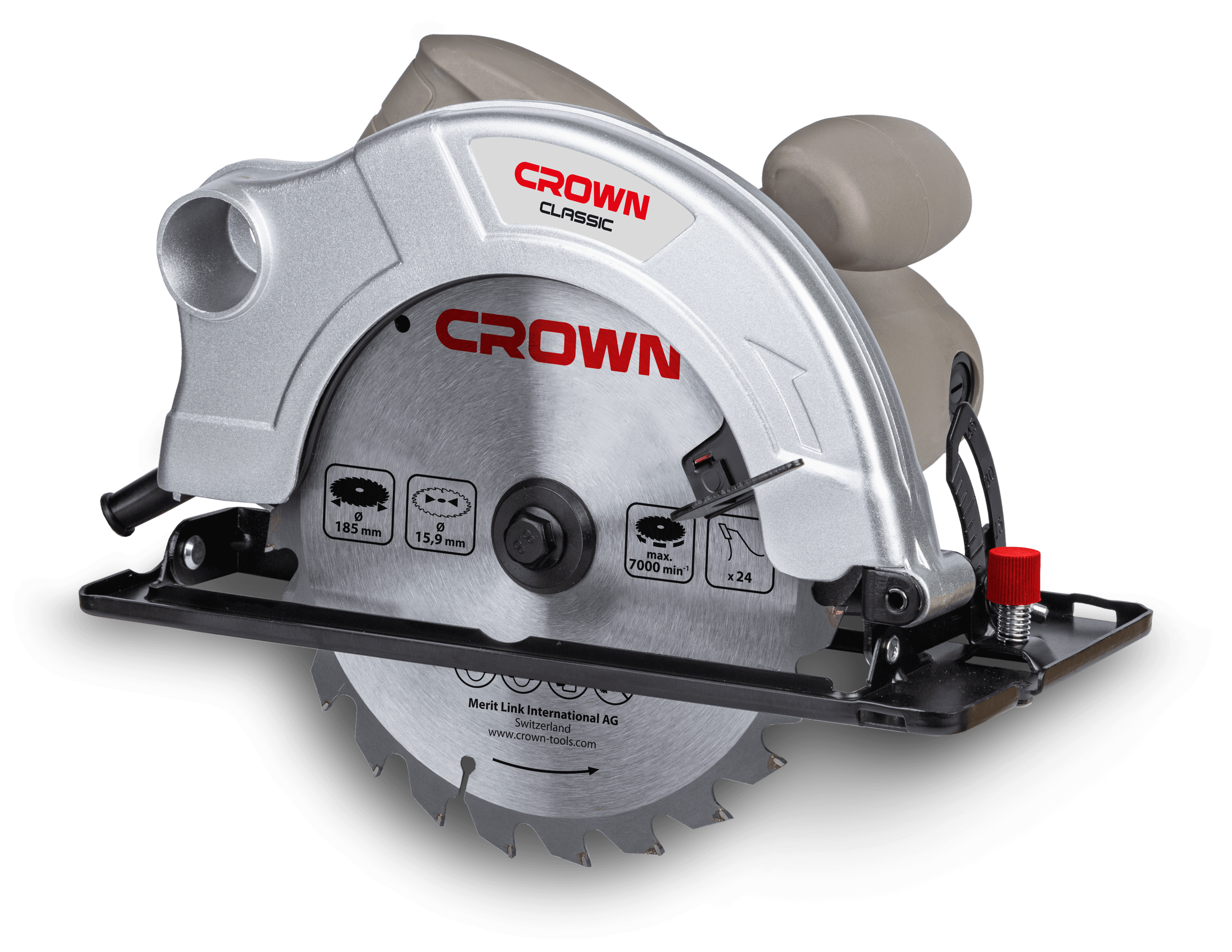Пила дисковая CROWN CT15074-185