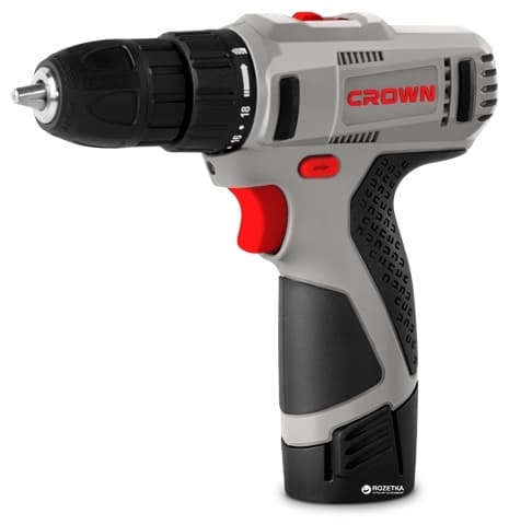 Дрель-шуруповерт аккумуляторный CROWN CT21053L(А)+футболка