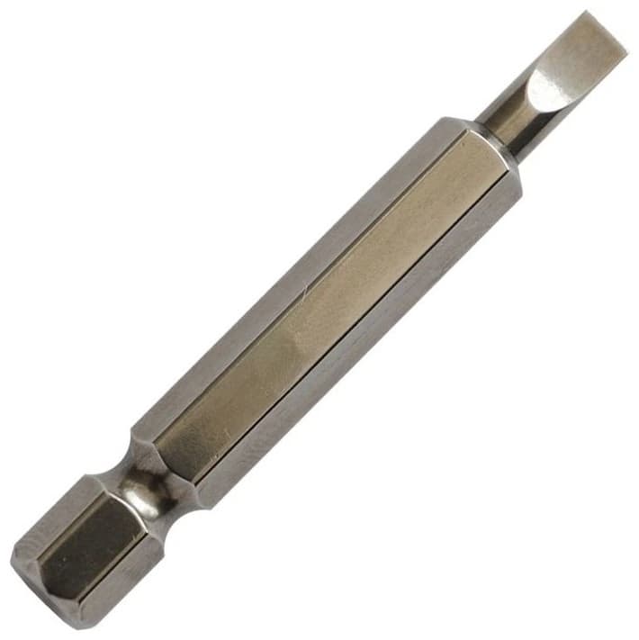 Отвертка-насадка плоская "Slotted" SL 4,5х0,6 50мм (2шт) Интерскол 0402 003