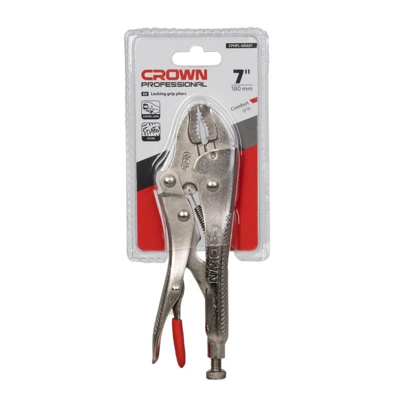 Щипцы с фиксатором CROWN CPHPL-GRA07