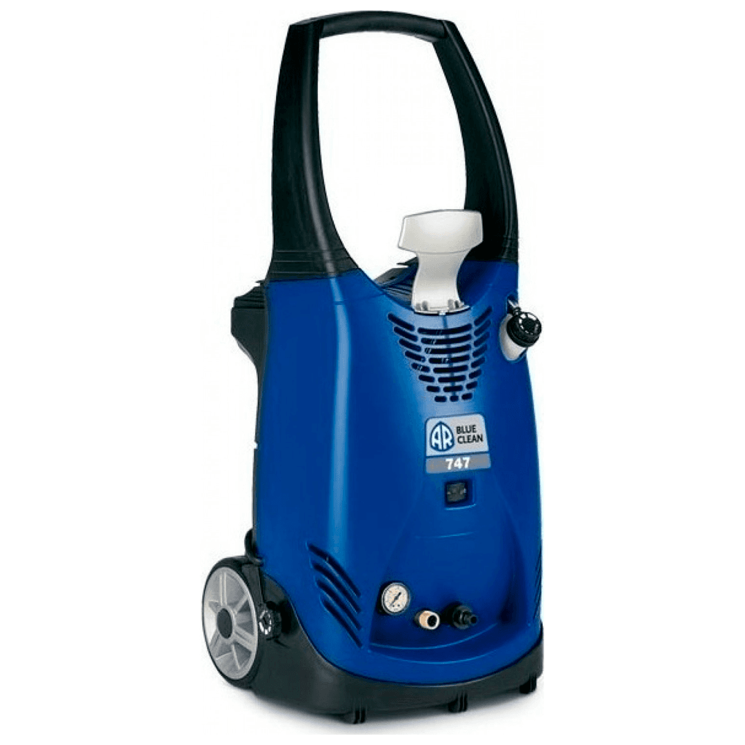 Очиститель высокого давления AR 747 Blue Clean 12362, 230В/3100Вт, 160bar, 540л/ч, шланг 10м, отсек для шампуня