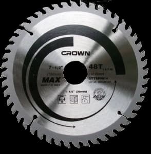Диск пильный по дереву D185*2.2*20/15,9*60T CROWN CTTSP0043