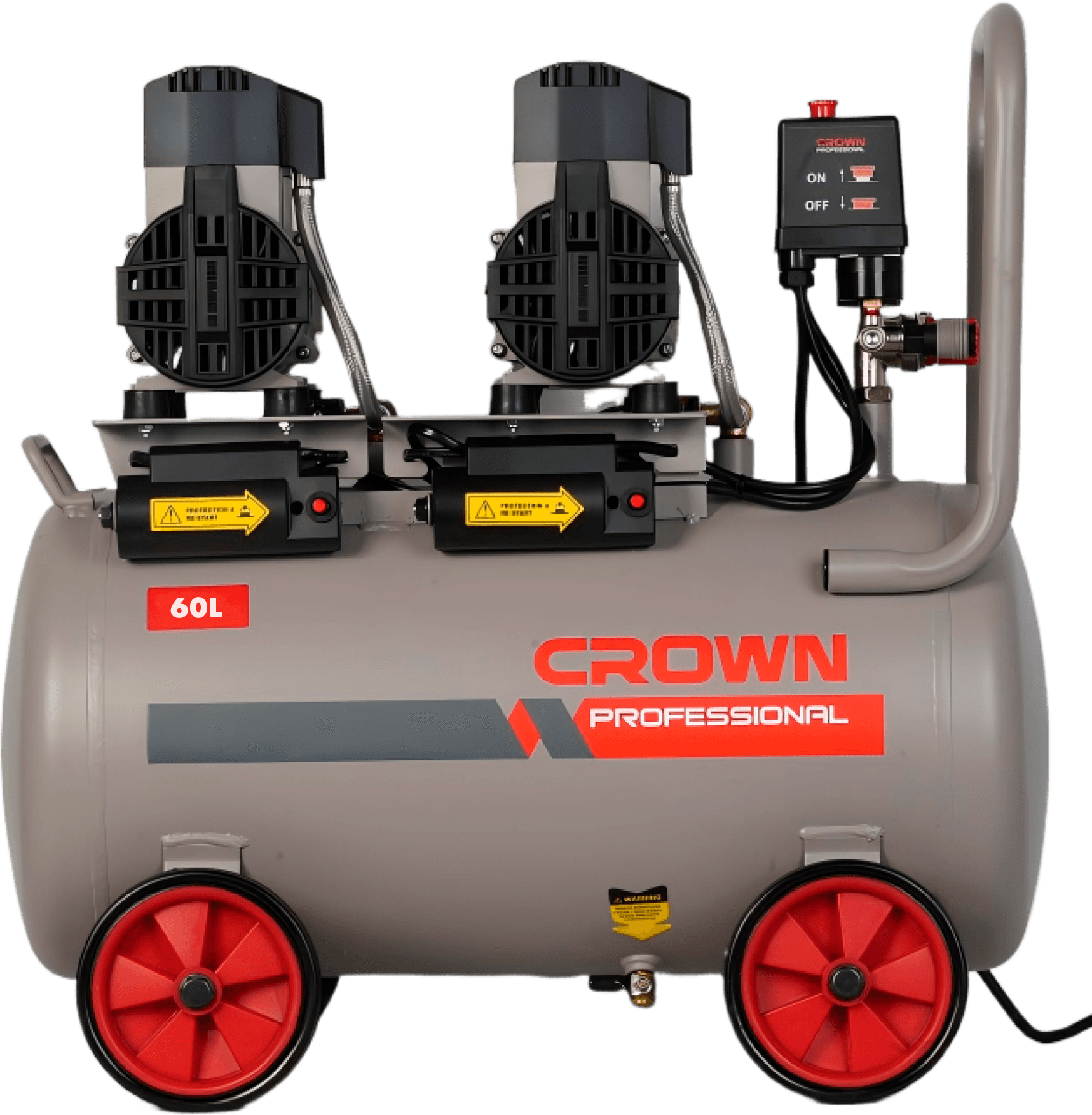 Компрессор безмасляный CROWN CT36152