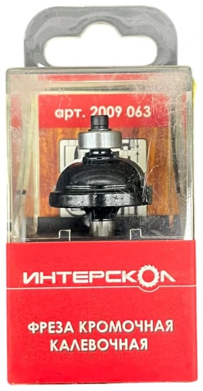 Фреза кромочная калевочная (хв 8мм) 31,8х15х7,9мм Интерскол 2009 063