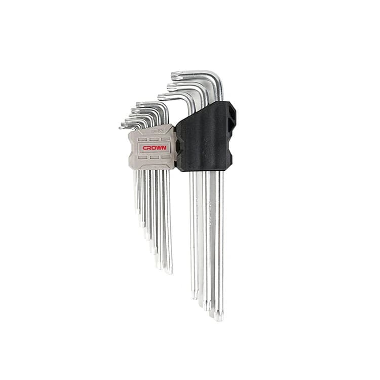 Набор удлиненных ключей Torx CROWN CPHOK-TMCX09