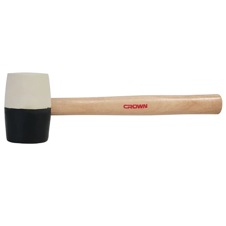 Молоток резиновый 80Z CROWN CPHHR-WHC08
