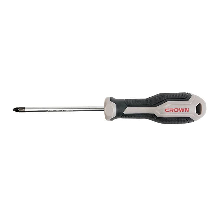 Отвертка Pozidriv PZ2x100мм CROWN CPHDS-APZ210