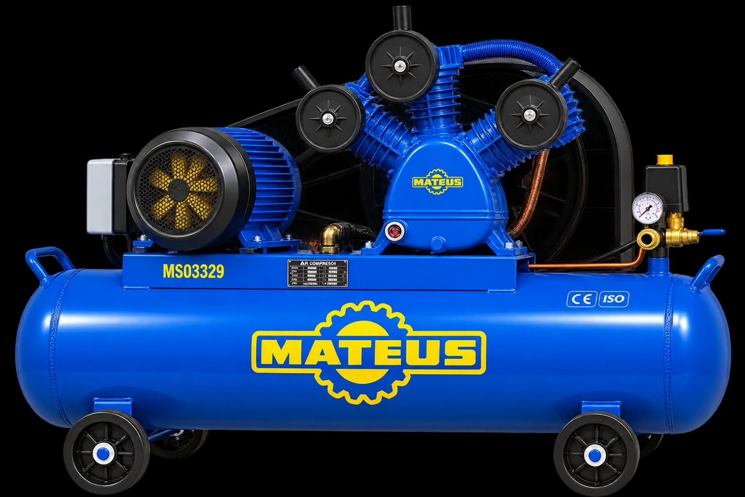 Компрессор Mateus MS03329 (YW-0.9/250)