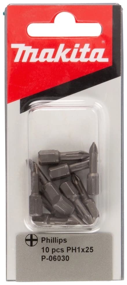 Бит PH1-25см (10шт) Makita P-06030