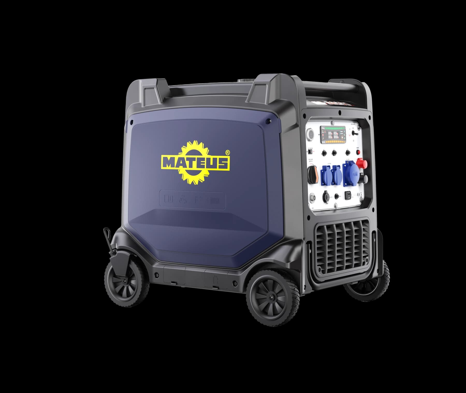 Генератор бензиновый инверторный Mateus MS01128 (Gi16500SE) 12kW