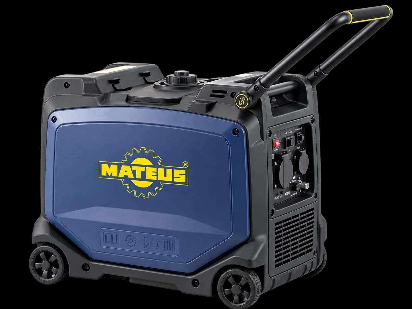 Генератор бензиновый инверторный Mateus MS01125 ( LT6500iSE )