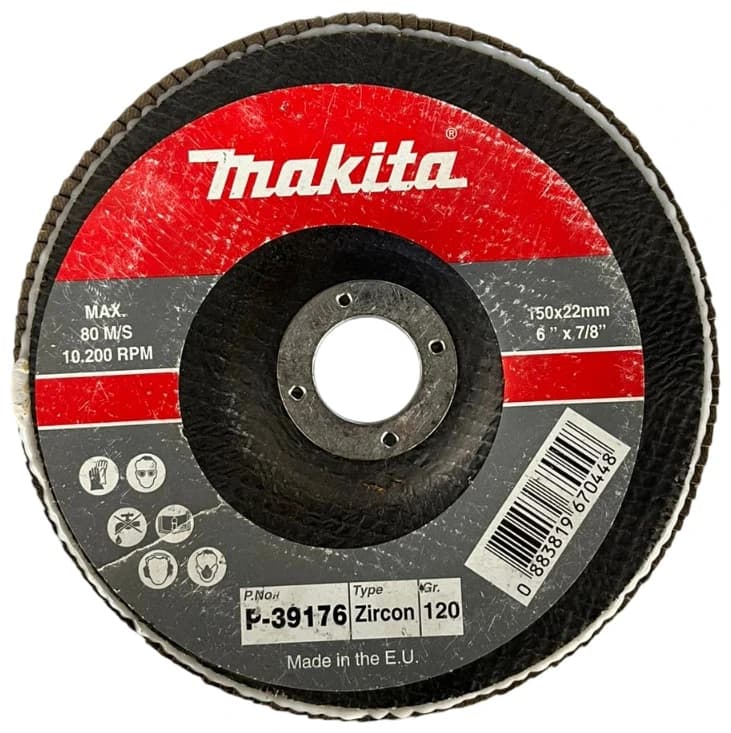 Лепестковый диск (корбон) по стали 150мм 120 Makita P-39176