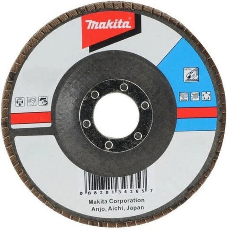 Лепестковый диск (сталь) 125мм 40 Makita D-27084