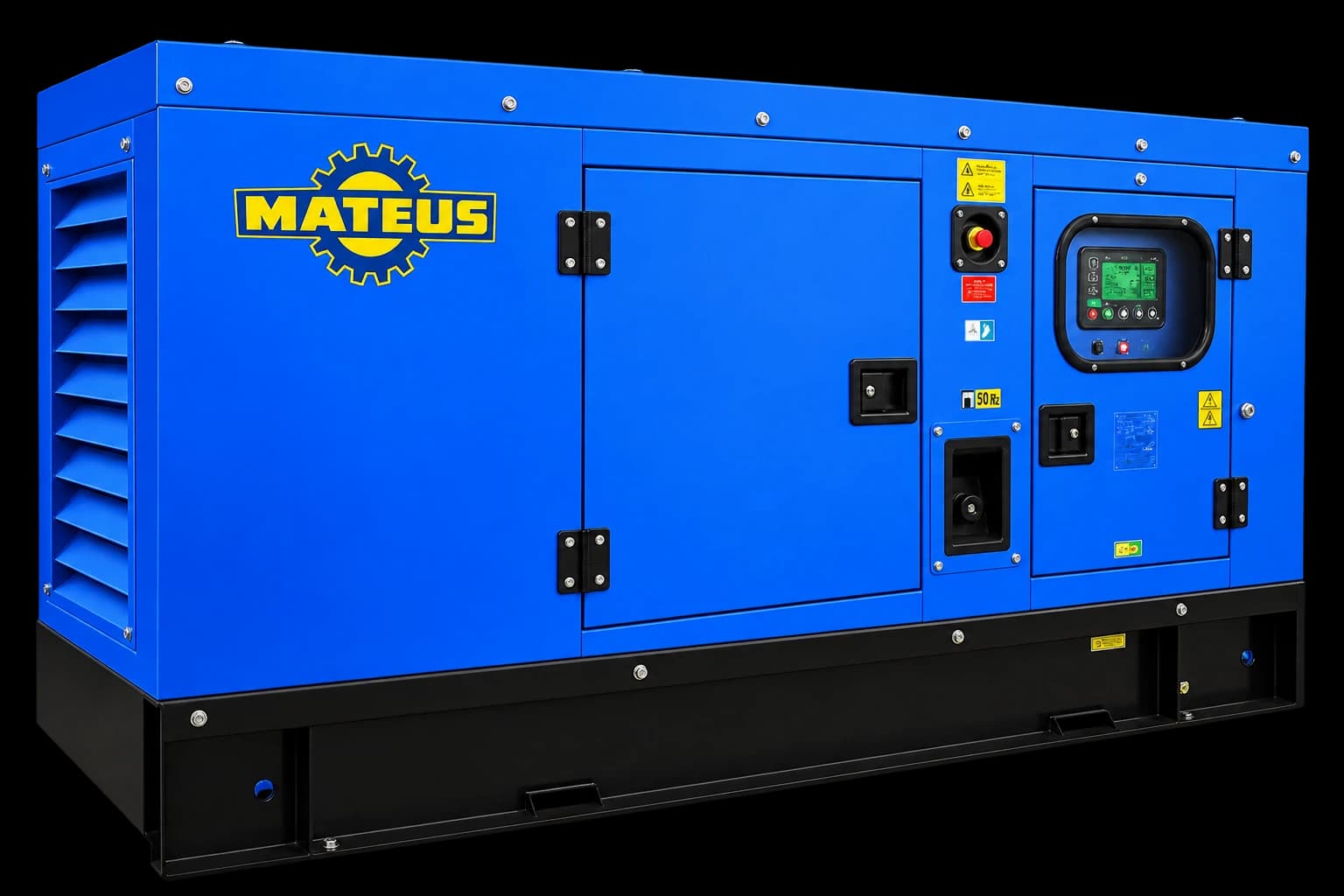 Генератор дизельный в тихом кожухе Mateus MS01310 30kW/37,5kVa (без аккумулятора)