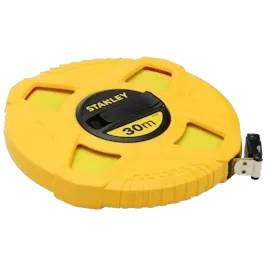 Рулетка измерительная длинная "FIBERGLASS" 30мx12,7мм Stanley 0-34-297