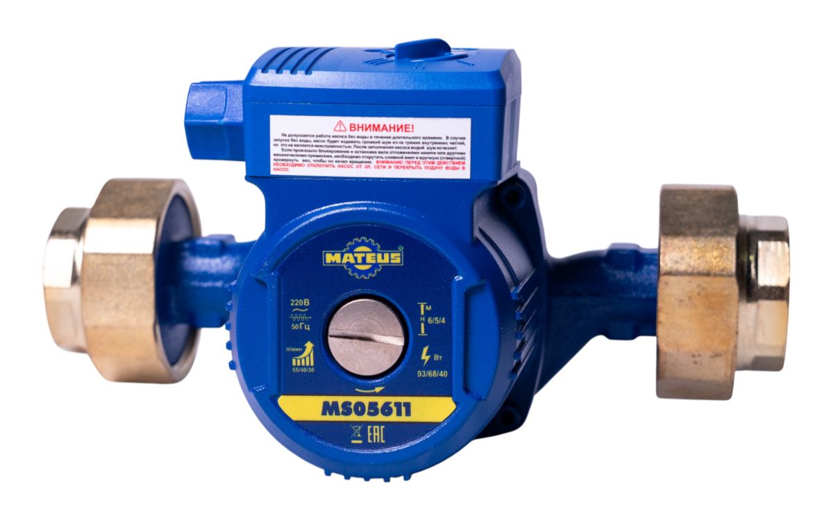 Насос циркуляционный Mateus MS05611 (GRS32/6-1(180mm))