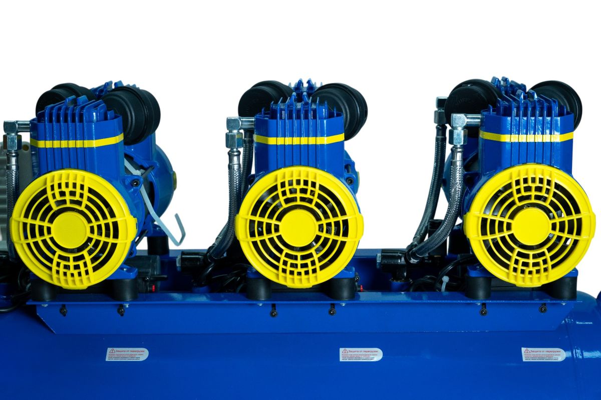 Компрессор безмасляный Mateus MS03406 (2-1300X3F80 220V/50hz)