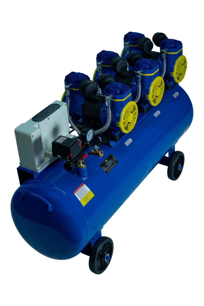 Компрессор безмасляный Mateus MS03406 (2-1300X3F80 220V/50hz)