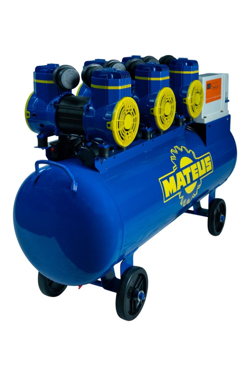 Компрессор безмасляный Mateus MS03406 (2-1300X3F80 220V/50hz)