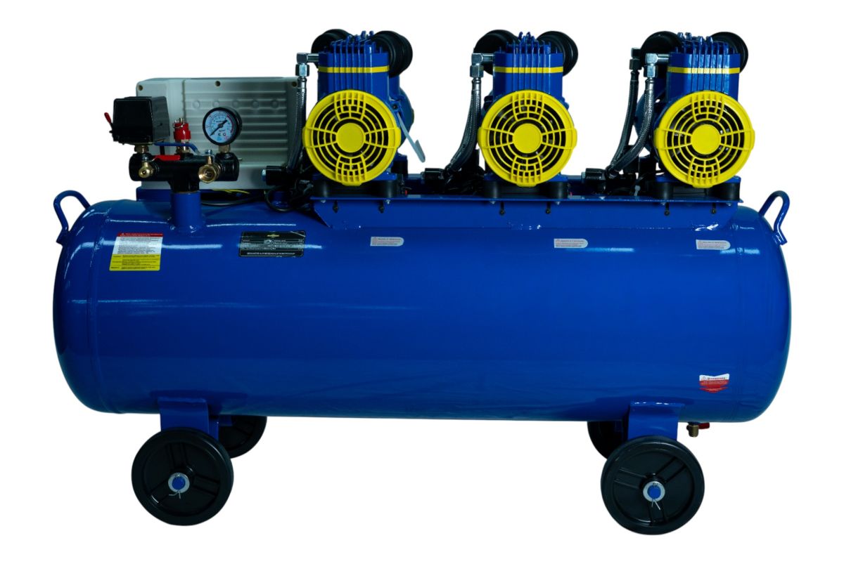 Компрессор безмасляный Mateus MS03406 (2-1300X3F80 220V/50hz)