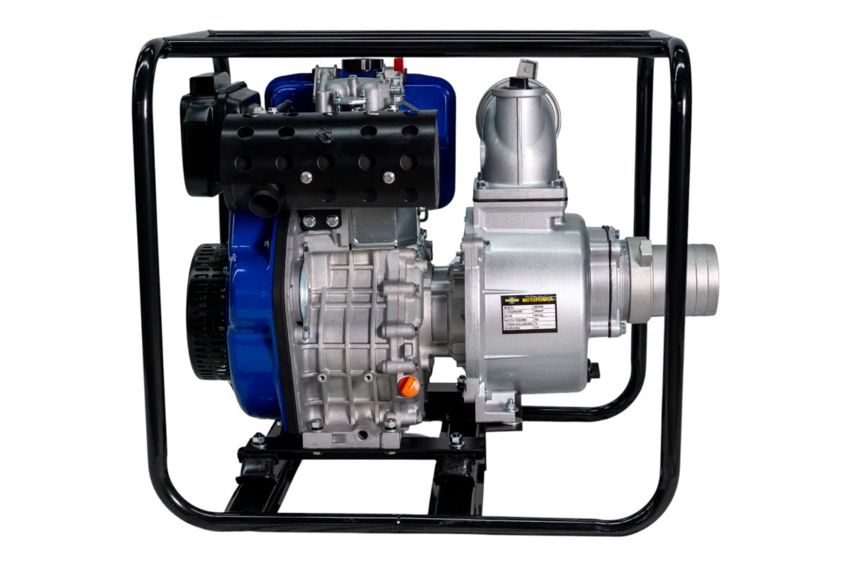 Мотопомпа дизельная Mateus MS04004 (100KB-4)