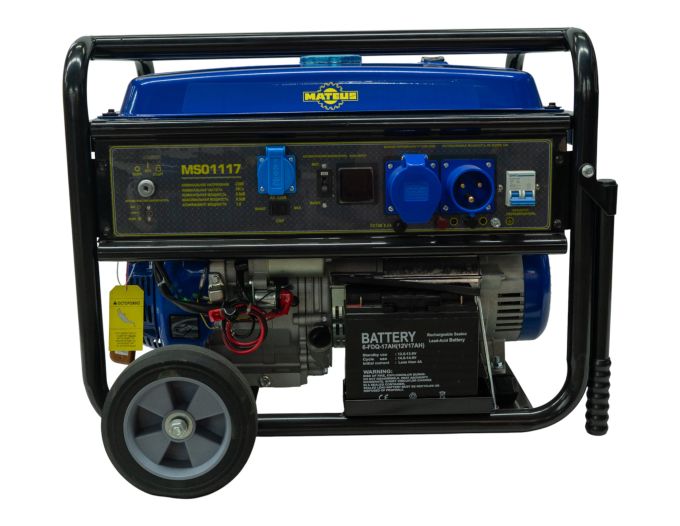 Генератор бензиновый Mateus MS01117 (LT8000EB-8+ATS)