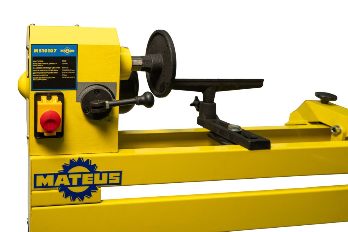Станок токарный по дереву Mateus MS10107 (ТWL1000GV)