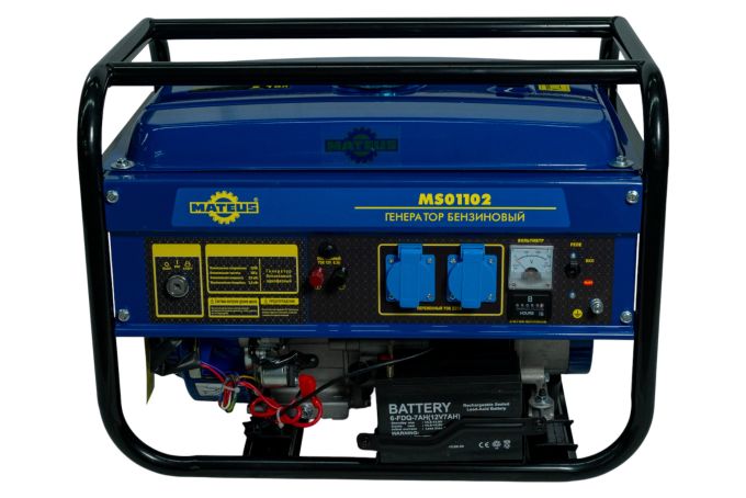 Генератор бензиновый Mateus MS01102 (2.5GFE)