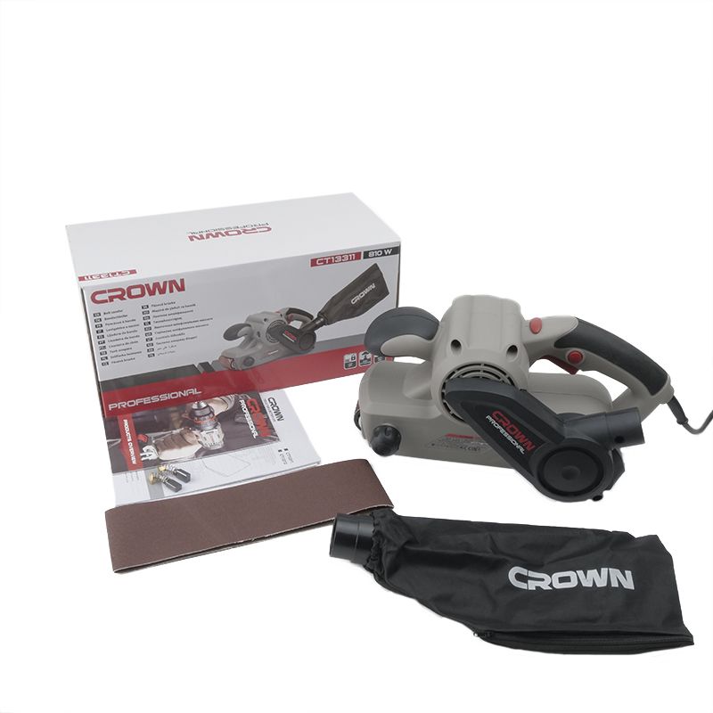 Машина шлифовальная ленточная CROWN CT13311