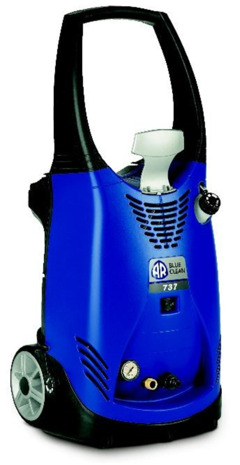 Очиститель высокого давления AR 737 Blue Clean 12361, 230В/2700Вт, 150bar,  480л/ч, шланг 10м, отсек для шампуня