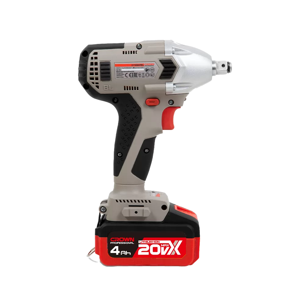 Гайковерт аккумуляторный CT22015HX-4 TB CROWN