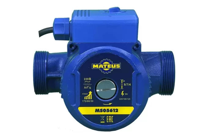 Насос циркуляционный Mateus MS05612 (GRS32/8)