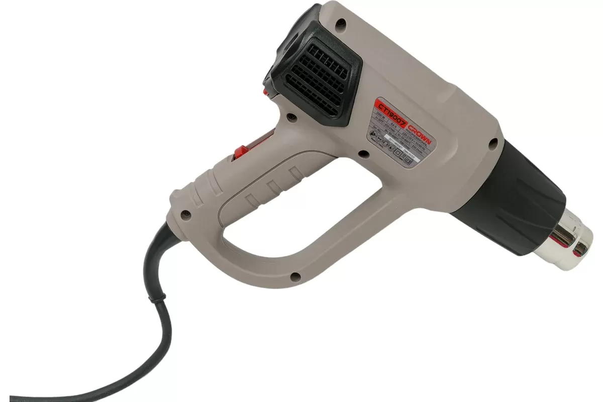 Фен технический строительный CROWN CT19007BMC