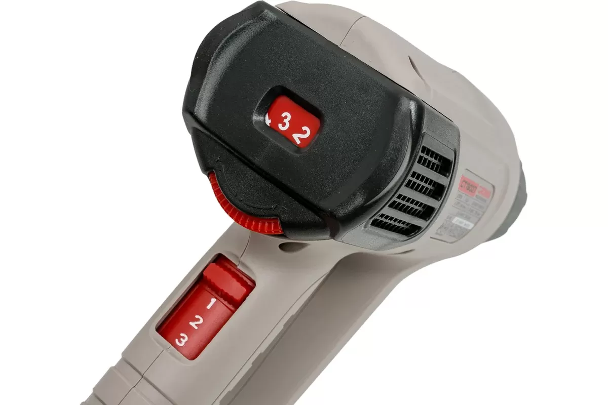 Фен технический строительный CROWN CT19007BMC