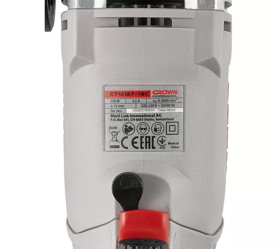 Дрель CROWN CT10127-13