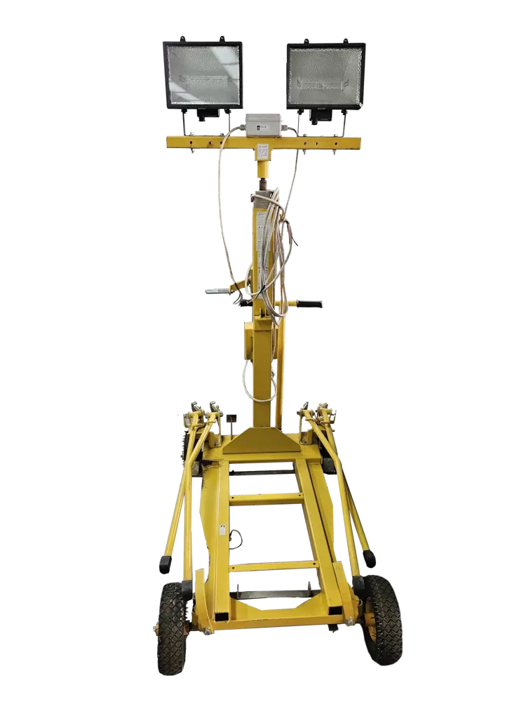 Башня мобильная светова KIPOR KLJ1000-2, 2000Вт, 115/230В, 220000лм, высота мачты 2100-4990мм, 4 положения, ге