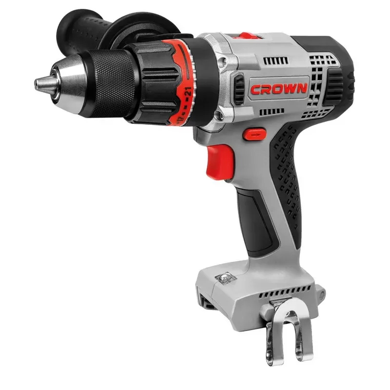 Дрель-шуруповерт аккумуляторный CROWN CT21076HMX без аккумулятора