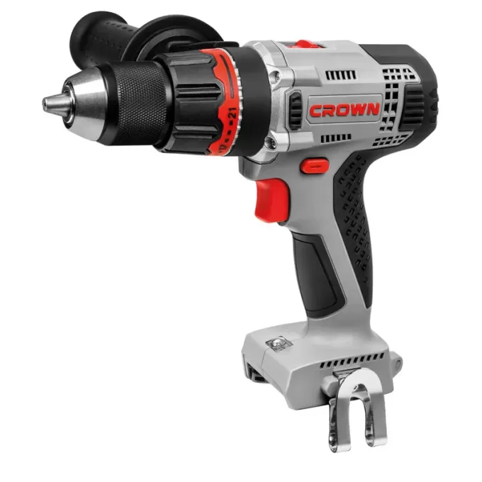 Дрель-шуруповерт аккумуляторный CROWN CT21076HMX без аккумулятора