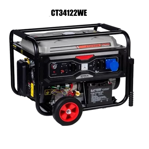 Генератор бензиновый CROWN CT34122WE, 7кВт