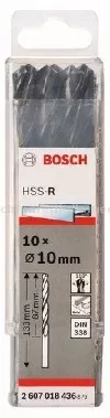 10 HSS-R сверел 10x87 BOSCH 2607018436