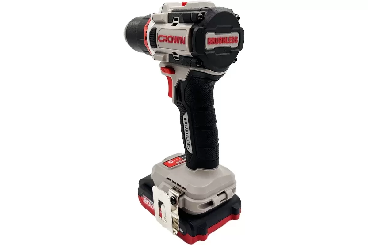 Дрель-шуруповерт аккумуляторный CROWN CT21128HMX-2 BMC