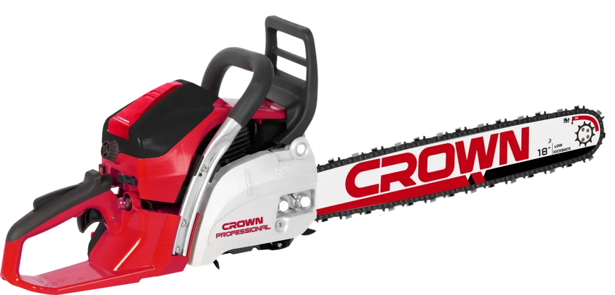 Пила цепная бензиновая CROWN CT20200-18