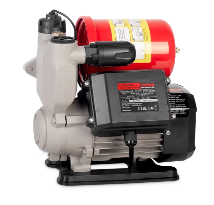 Насос автоматический самовсасывающий CROWN CT35245 (PW125Z)