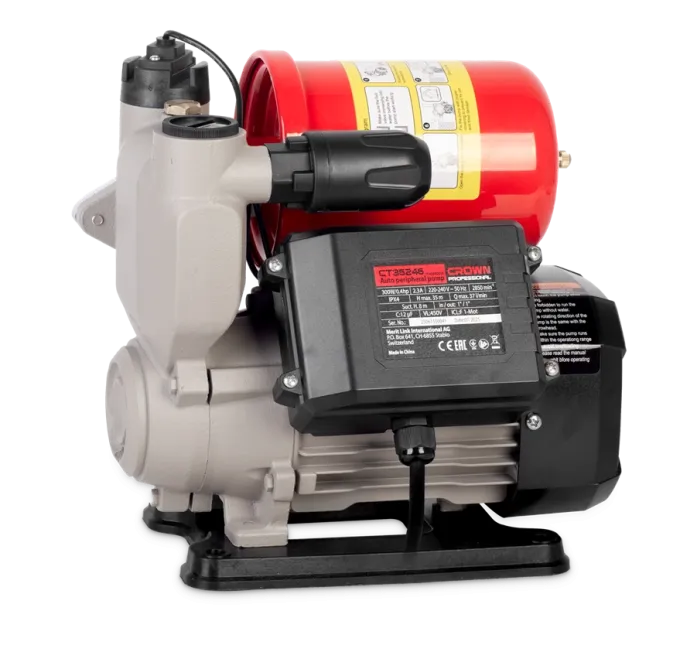 Насос автоматический самовсасывающий CROWN CT35246 (PW250Z)