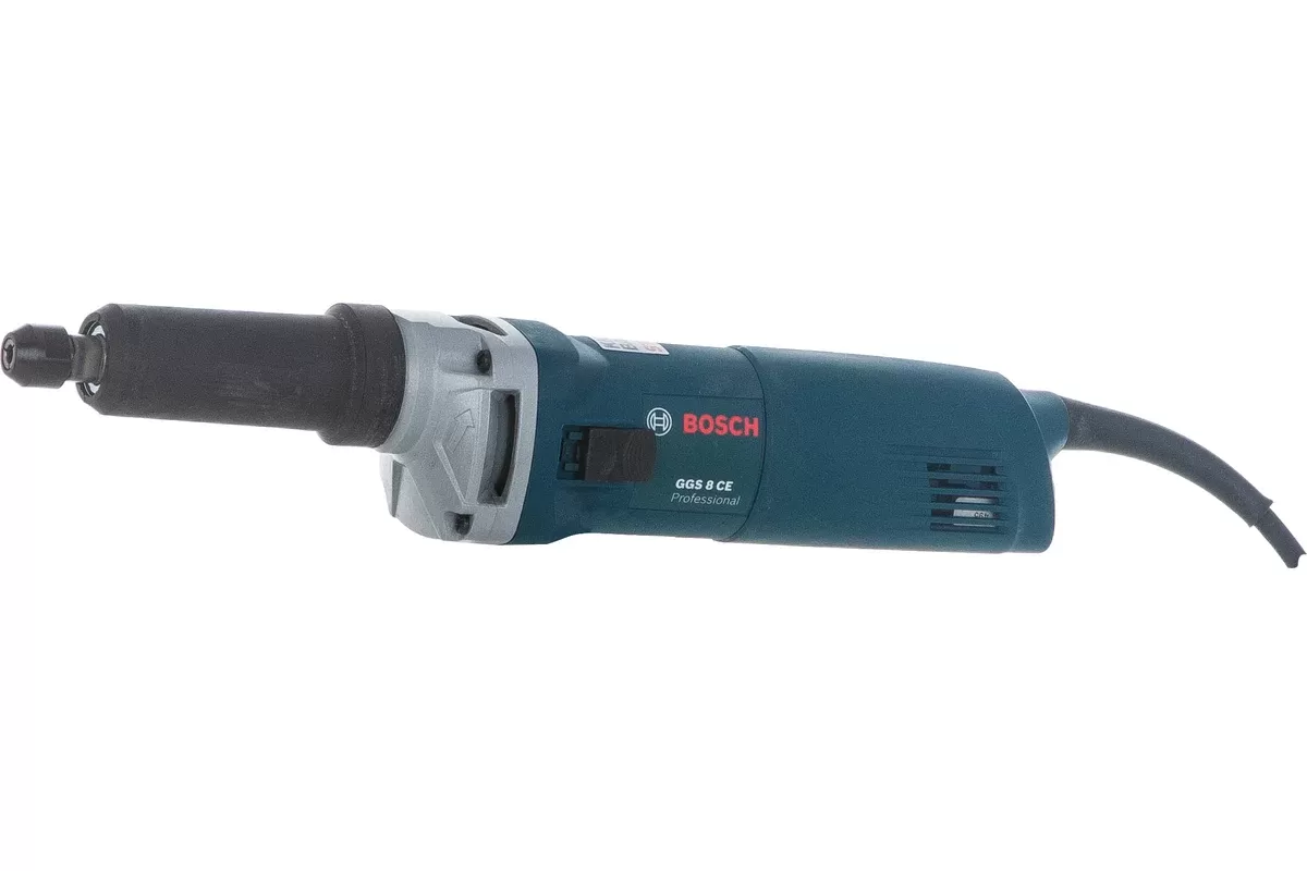 Шлифмашина прямая 0601222100 Bosch GGS 8 CE, 750Вт, скорость вр.- 2500-8000, D диска-50, упак.- картон