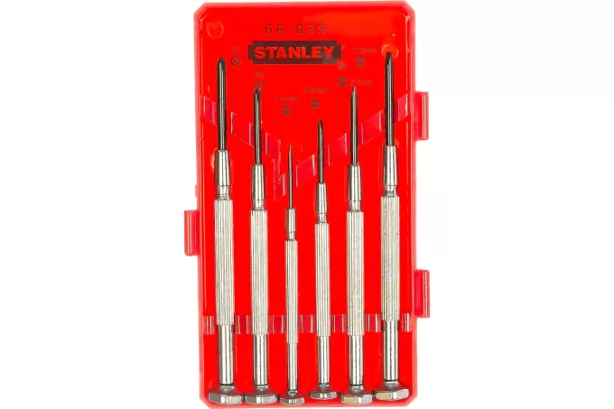 Набор из 6-ти отверток для точной механики Stanley 1-66-039