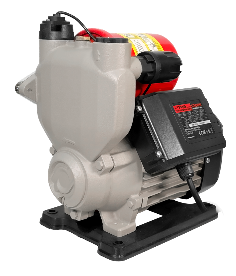 Насос автоматический самовсасывающий CROWN CT35249 (PW750Z)